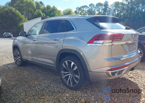 2021 Volkswagen Atlas Cross Sport 3.6L V6 Sel R-Line from USA, damaged, VIN 1V2CE2CA2MC206387